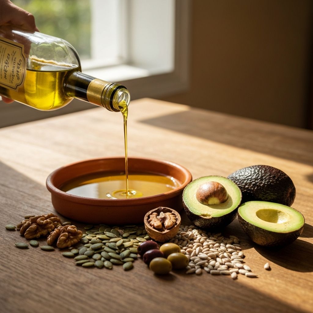 Izvori zdravih masti - ulje, avokado, sjemenke