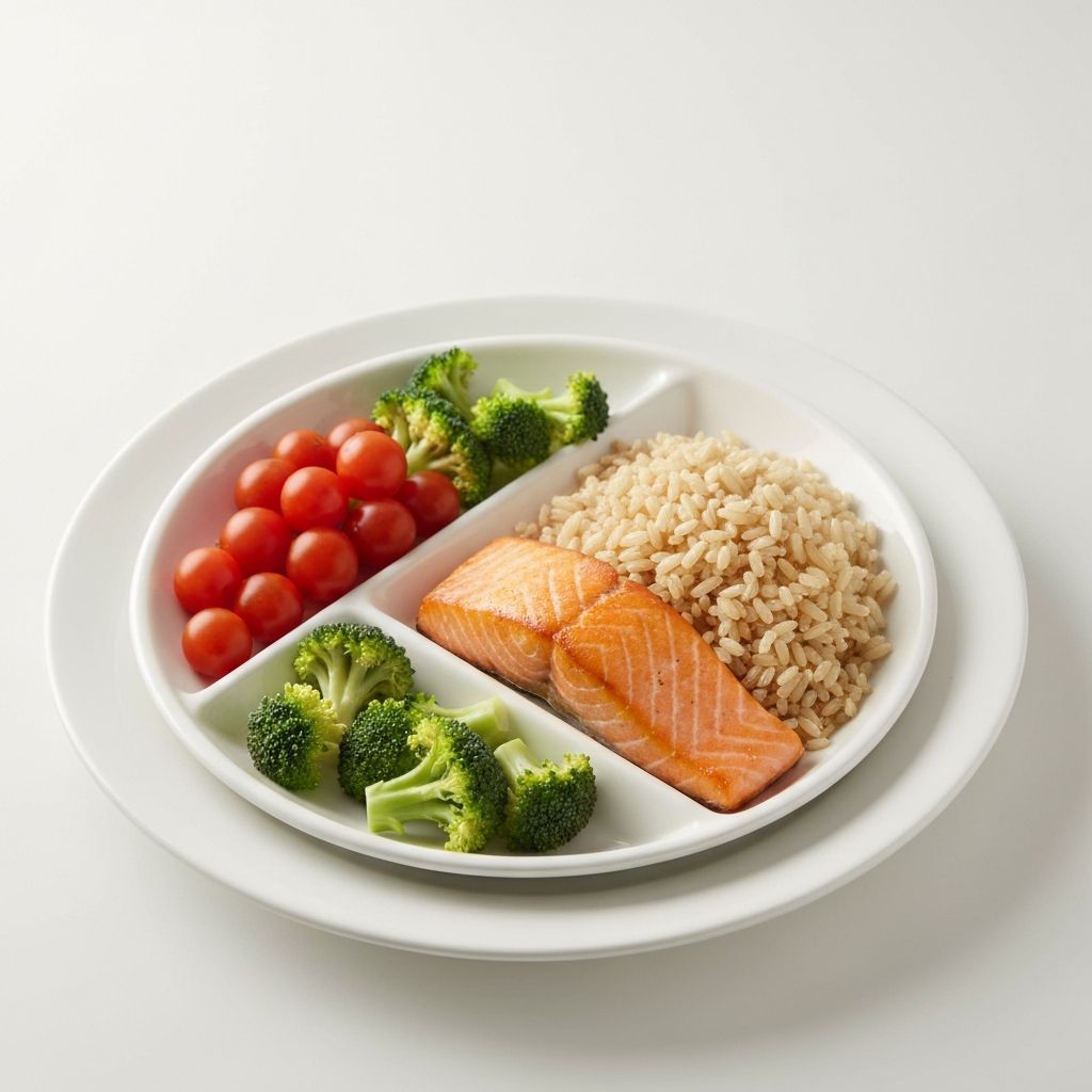 Prikaz proporcija na tanjuru