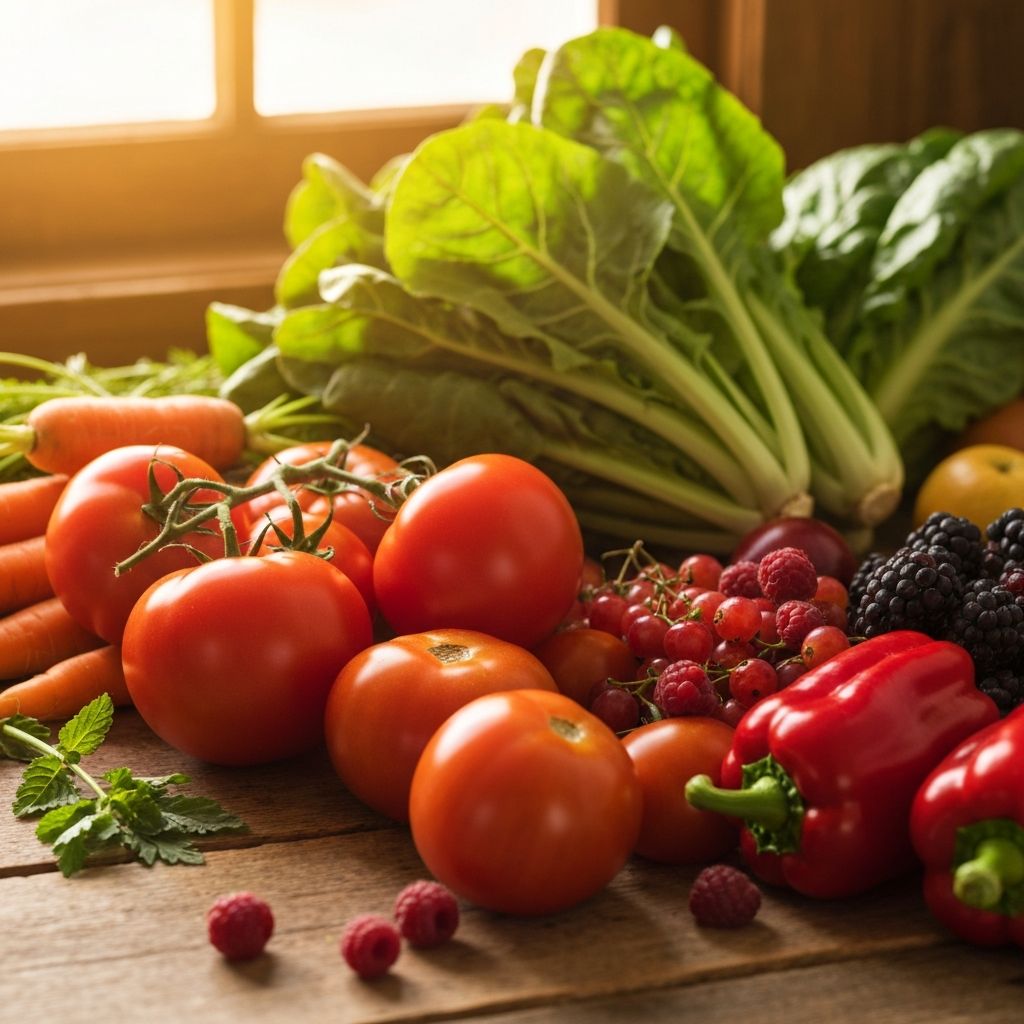 Raznolike namirnice bogate vitaminima i mineralima